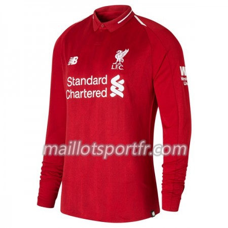 Maillot de Foot Liverpool Domicile 2018/19 ML